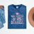 Now Hotter By One Degree Graduation Mineral Wash Tshirts Mineral Navy