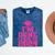 I'm Done Class Of 2024 Pink Girls Women Graduation Mineral Wash Tshirts Mineral Navy