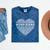 Interior Er Heart Graduation Mineral Wash Tshirts Mineral Navy