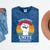 Introvert Antisocial Men Women Kids Boys Girls Mineral Wash Tshirts Mineral Navy