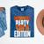 Introvert Party Solo Edition Sarcastic People Hater Mineral Wash Tshirts Mineral Navy