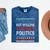 Introvert But Willing To Discuss Politics USA Elections 2024 Mineral Wash Tshirts Mineral Navy