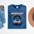 Introvert's Best Friend Noise-Canceling Headphones Mineral Wash Tshirts Mineral Navy