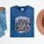 Introverts Unite Quirky Solitude Mineral Wash Tshirts Mineral Navy