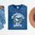 Introverts Unite Separately Own Homes Emblem Mineral Wash Tshirts Mineral Navy
