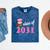 Kids Class Of 2031 Back To School Graduation T-Shirt Mineral Wash Tshirts Mineral Navy