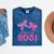 Kids Class Of 2031 Kindergarten Girls Graduation T-Shirt Mineral Wash Tshirts Mineral Navy