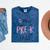 Kids Miss Pre-K Grad Graduation Shirt Cute School Tees Mineral Wash Tshirts Mineral Navy