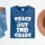 Kids Peace Out 2ND Grade For Graduation Mineral Wash Tshirts Mineral Navy