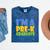 Kids Pre-K Graduate Shirt For Graduation 2018 Mineral Wash Tshirts Mineral Navy