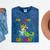 Kids Preschool Graduate T-Rex Dinosaur Preschool Graduation Mineral Wash Tshirts Mineral Navy