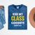 Kiss My Class Goodbye Shirt 2019 Graduation Shirt Mineral Wash Tshirts Mineral Navy
