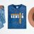 Lacrosse Senior Night Lacrosse Senior 2025 Graduation 8 Mineral Wash Tshirts Mineral Navy