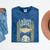 Latina Graduate Educated Powerful Class Of 2024 Graduation Mineral Wash Tshirts Mineral Navy