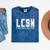 LCSW Licensed Clinical Social Worker Graduation Mineral Wash Tshirts Mineral Navy