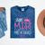 Little Miss Pre-K Grad Preschool Prek Graduation 2025 Mineral Wash Tshirts Mineral Navy