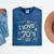 I Love The 70's Retro Nostalgia Mineral Wash Tshirts Mineral Navy