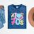 I Love 70's Retro Style Nostalgia Vibe 1970's Party Premium Tri-Blend Mineral Wash Tshirts Mineral Navy