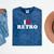 I Love Retro Vintage 80s 90s Nostalgia Premium Tri-Blend Mineral Wash Tshirts Mineral Navy