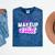 Makeup Artist Beauty Cosmetologist Graduation T-Shirt Mineral Wash Tshirts Mineral Navy