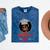 Master Degree Graduation Gifts Black Girl Mineral Wash Tshirts Mineral Navy