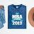 MBA Class Of 2019 Graduate Business School Graduation Mineral Wash Tshirts Mineral Navy