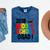 Middle School Graduation Class Of 2018 Shirt Mineral Wash Tshirts Mineral Navy