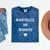 Nevertheless She Graduated Graduation For Her Mineral Wash Tshirts Mineral Navy