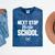 Next Stop High School Graduation T-Shirt Mineral Wash Tshirts Mineral Navy