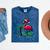 Nostalgia Holiday Tees -Adult Christmas Flamingo Small Short Sleeve Crew Neck Cotton Polyester Lightweight Ribbed Cuff Winter Mineral Wash Tshirts Mineral Navy