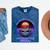 Be Patient With Me I'm From The 1900s Synthwave Mineral Wash Tshirts Mineral Navy