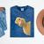 Peking Duck Peeking Chef Graduation Farm Duck Lover Mineral Wash Tshirts Mineral Navy