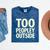 Too Peopley Outside I Introvert Mineral Wash Tshirts Mineral Navy