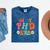 In My Phd Era Groovy Phd Graduation Future Doctor Mineral Wash Tshirts Mineral Navy