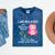 Pink I Graduated From Elementary Graduation Mineral Wash Tshirts Mineral Navy