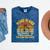 Please Be Kind I'm From The 1900s Penny Farthing Mineral Wash Tshirts Mineral Navy