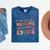 Please Be Patient With Me I'm From The 1900s Boho Saying Mineral Wash Tshirts Mineral Navy