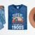 Please Be Patient With Me I'm From The 1900s Grandma Grandpa Mineral Wash Tshirts Mineral Navy