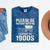 Please Be Patient I'm From The 1900s Vintage Old-Timer Mineral Wash Tshirts Mineral Navy