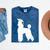 Poodle Graduation Dog Graduate Mineral Wash Tshirts Mineral Navy