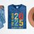 Pre-K Grad 2025 Pre-K Kids Prek Graduation Mineral Wash Tshirts Mineral Navy