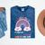 Pre k Graduation Class 2025 Graduate Pre-k Rainbow Girls Mineral Wash Tshirts Mineral Navy