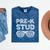 Pre-K Stud Shirt Boy Girl PreK Back To School Graduation Mineral Wash Tshirts Mineral Navy