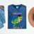 Preschool Graduation Class Of 2022 Graduate Dinosaur Kids Mineral Wash Tshirts Mineral Navy