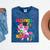 Preschool Nailed It Flossing Unicorn Graduation Shirt Mineral Wash Tshirts Mineral Navy