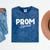 Prom Squad Tshirt 2023 Prom Graduation Class Of 2032 Mineral Wash Tshirts Mineral Navy