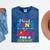 Proud Aunt Of 2023 Pre-K Graduate Senior Graduation Matching Mineral Wash Tshirts Mineral Navy
