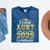 Proud Aunt Of a 2025 Graduate Class Of 2025 Graduation Women Mineral Wash Tshirts Mineral Navy