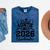 Proud Auntie Of Two 2026 Graduates Graduation Mineral Wash Tshirts Mineral Navy