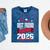 Proud Best Freind Of a Class Of 2026 Graduate For Graduation Premium Mineral Wash Tshirts Mineral Navy